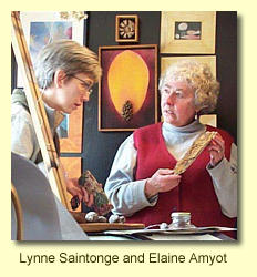 Lynne Saintonge and Elaine Amyot